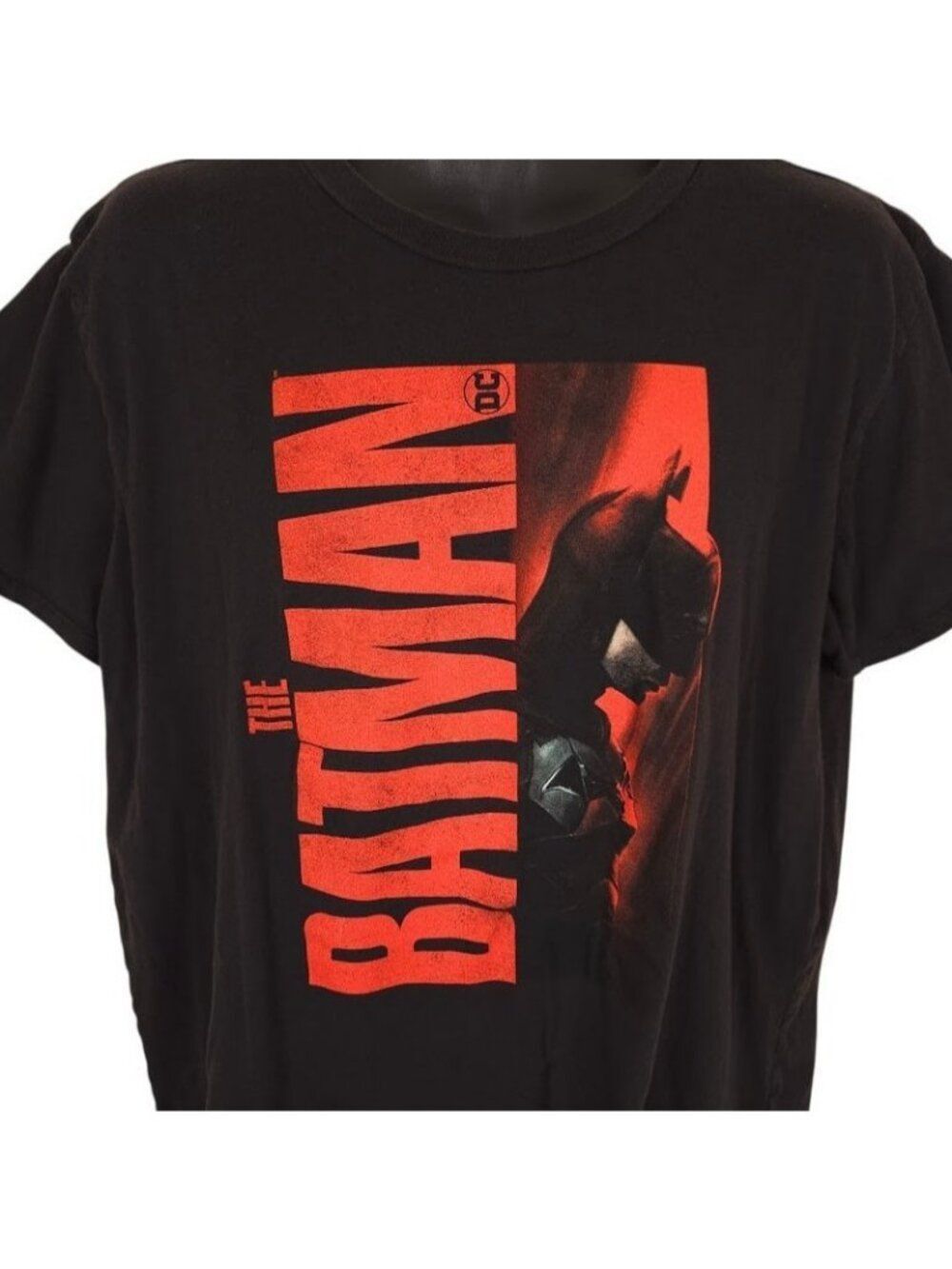 The Batman T Shirt Mens Size XL Black The Dark Knight DC Comics Bruce Wayne